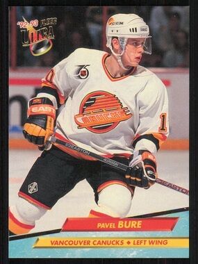 🇨🇦NOW $1🍀 Pavel Bure 1992/93 Fleer Ultra Vancouver Canucks Hockey Card